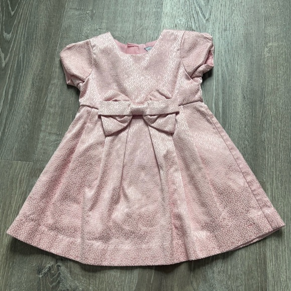little marc jacobs pink dress MARC JACOBS Younger Girls Pink Logo Dress